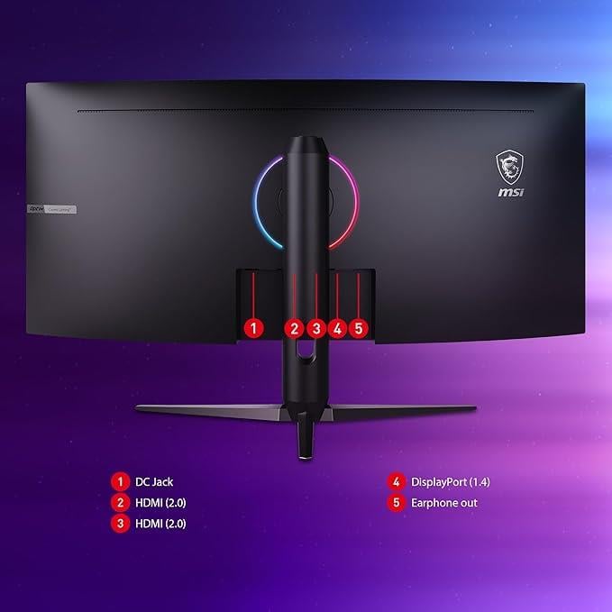 MSI OPTIX MAG342CQR GAMİNG MONİTÖR, CURVED, 34