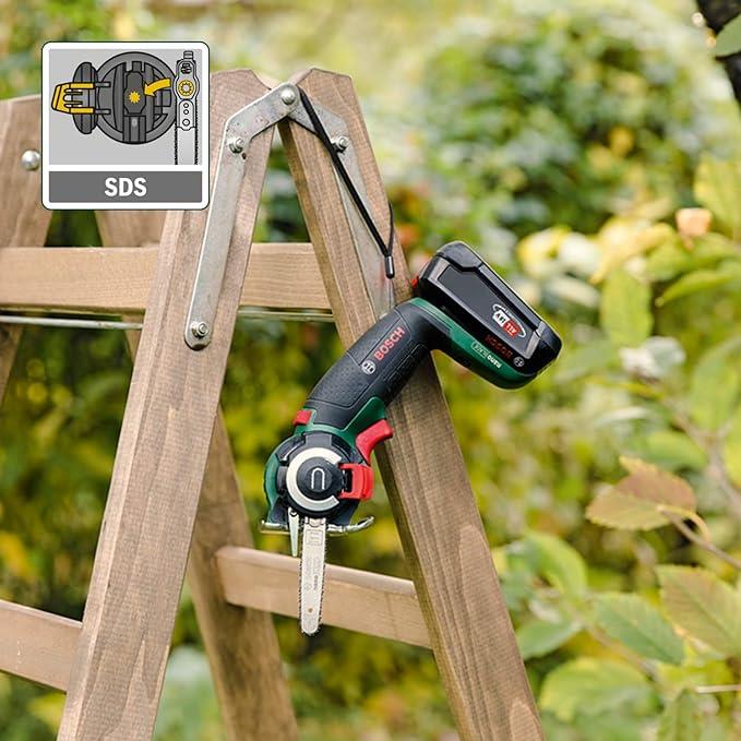 Bosch Home and Garden AdvancedCut 18 Akülü Panter Testere, Yeşil, 18 V, 1 Akü, 0.7 KG, 65 MM Ahşap Kesme Derinliği