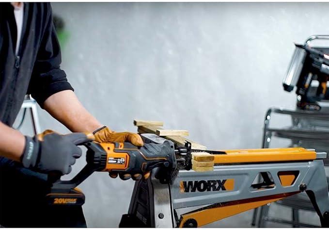 WORX WX500.9 20Volt Profesyonel Tilki Kuyruğu Testere (Akü Dahil Değildir)