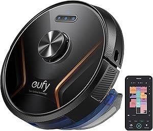 Anker Eufy Robovac X8 Hybrid Akıllı Robot Süpürge, Çift Türbin ile 2x 2000Pa Çekim Gücü