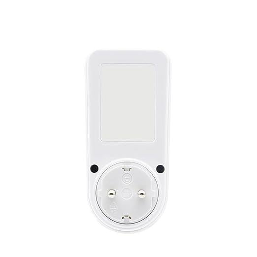 WellHise PM003+ Wattmetre 16A 3680W Işıklı Ekran Elektrik Tüketimi Ölçer