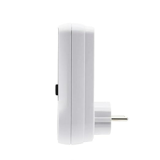 WellHise PM003+ Wattmetre 16A 3680W Işıklı Ekran Elektrik Tüketimi Ölçer