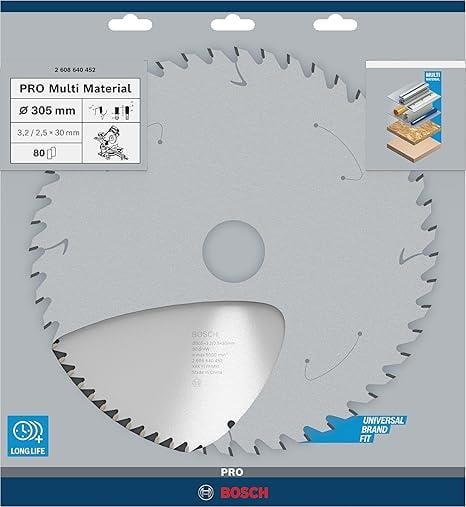 Bosch Professional Accessories Daire Testere Bıçağı, Gri, 1 Adet