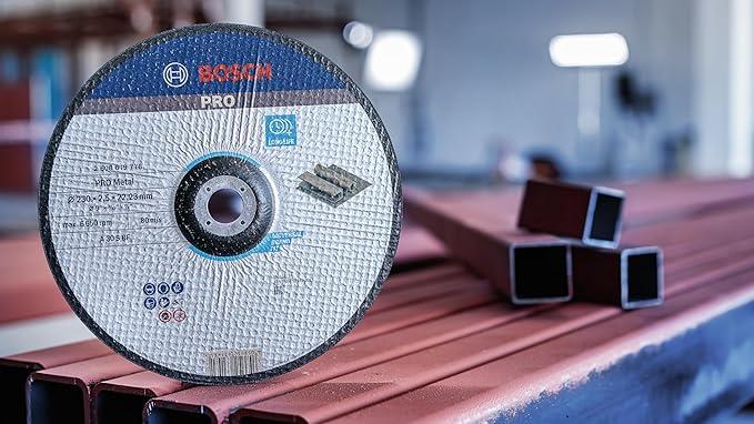 Bosch Professional Accessories Bombeli Metal Kesme Diski, Gri, 1 Adet