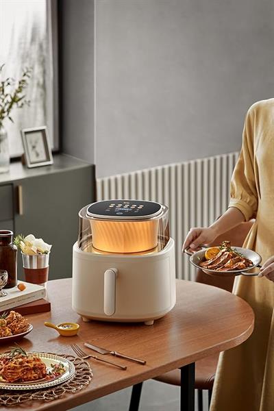 Briz BR660 Fritöz Otomatik Karıştırıcı Zaman Ayarı XL 6 Litre Airfryer