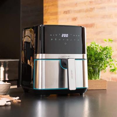 cecotec CecoFry 5500 Pro, 5.5L Air Fryer XL, 1700 W, PerfectCook Teknolojisi, 8 Pişirme Modu