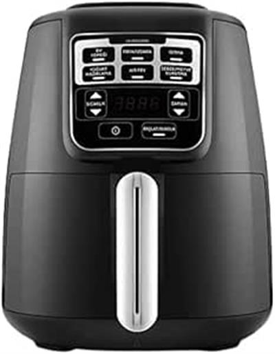 Karaca Air Pro Cook XL 2 In 1 Konuşan Airfryer Siyah Chrome