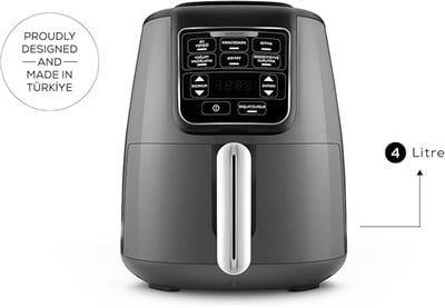 OUTLET Karaca Air Pro Cook XL 2 In 1 Konuşan Airfryer Space Gri