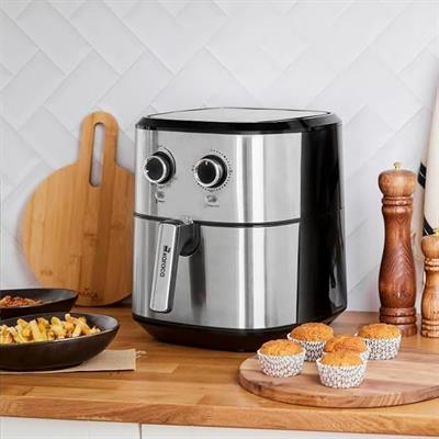 OUTLET Karaca Multifry Inox Double Pan 5,5 Litre XL