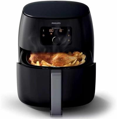 Philips HD9650/90 Airfryer XXL Fritöz, 1.4 kg, 7.3 L Kapasite
