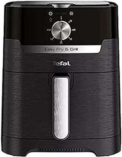 Tefal EY5018 Easy Fry & Grill Classıc Yağsız Fritöz Airfryer, 4,2 Litre Kapasite, Hava ile Kızartma & Izgara, 60 Dk Zamanlayıcı, Siyah (1510002076)