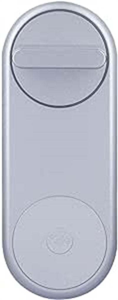 Yale 05/101200/SI - Linus Akıllı Kilit - Gümüş - Anahtarsız ve Güvenli Kapı Kilidi - Yale Home Uygulaması ile Kilitleme/Kilit Açma - Otomatik Kilitleme - Philips Hue ve Sesli Asistanlarla Enteg