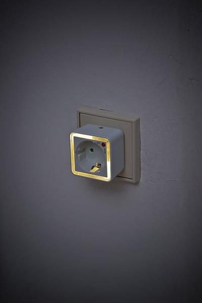 OUTLET Brennenstuhl Priz Özellikli Sensörlü 2 Led 1 Lm Gece Lambası