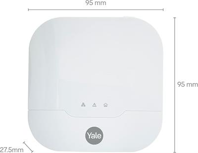 OUTLET Yale IA-320 Sync Akıllı Alarm Seti - 6 parça - Hub - Dış Siren - Kapı/Pencere Kontağı - Hareket Sensörü - Tuş Takımı - Konum Belirleme zelliği - Alexa, Google Asistan ve Philips Hue ile uyumlu