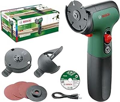 OUTLET Bosch Akülü EasyCut & Grind Kompakt Kesme ve Taşlama Makinesi (2.0 Ah Akü, 7.2 Volt, Karton Kutuda)