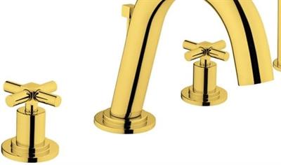 Artema Juno A4093523 Küvet Bataryası, 4 Delikli, Altın