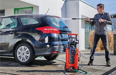 Einhell Yüksek Basınçlı Yıkama Makinesi TE-HP 140 (1.900 W, maks. 140 bar, modüler hızlı bağlantı sistemi, yüksek basınç hortumu, tabanca, lans, çeşitli nozullar, fırça, sprey kabı dahil) - 4140760