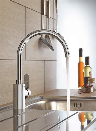 GROHE Get QuickFix Eviye Bataryası |0° / 150° Dönüş Açışı | Krom | 31494001