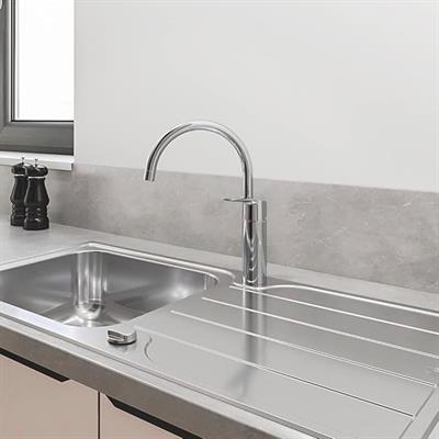 GROHE Start QuickFix Eviye Bataryası | 150° Dönüş Açısı | Krom | 30469000