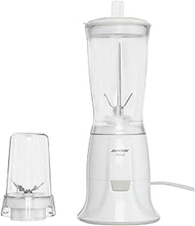 OUTLET Johnson Blend Smoothie 200W Blender, Beyaz (Made in Italy)