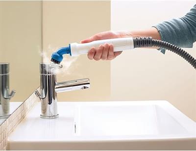 Black+Decker BHSM1615DSM-QS Delta Başlıklı, SteaMitt 1600W 2si 1 arada Steam-Mop, Gri, Mor