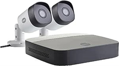 OUTLET Yale SV-4C-2ABFX-2 Smart Home CCTV Eco Set - Beyaz - 2 Kamera - HD 1080p - IP67 - 20 m Gece Görüşü - Canlı Görüntüleme - Yale View Uygulaması ile Kontrol