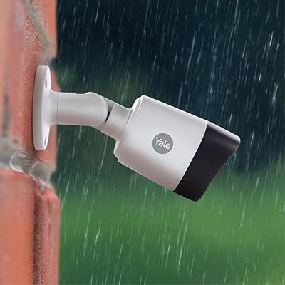 OUTLET Yale SV-ABFX-W-2 Smart Home CCTV Eco Kamera - Beyaz - HD 1080p - IP67 - 20 m Gece Görüşü - Canlı Görüntüleme - Yale View Uygulaması ile Kontrol