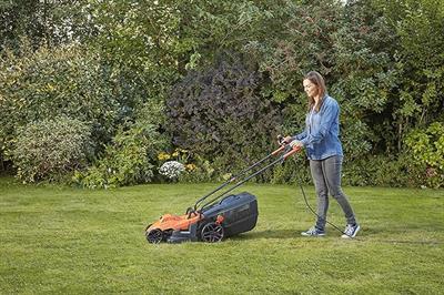 OUTLET Black+Decker Bemw461Bh/Qs 1400W 34 Cm Çim Kesme Makinesi(Bike Handle)