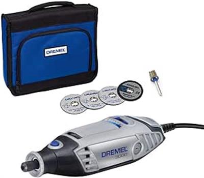 OUTLET Dremel 3000 çok amaçlı alet, 130 W, Amazon özel set, 5 aksesuar parçası, değişken döner 10.000 