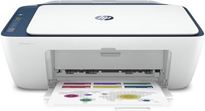 OUTLET HP DeskJet 2721 All-in-One Yazıcı Baskı, fotokopi, tarama wifi,  Dakikada 7,5 siyah beyaz ve 5,5 sayfaya kadar renkli baskı, 1 USB bağlantı noktası, 7FR54B