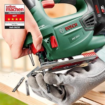 OUTLET BOSCH PST 18Lİ AKÜLÜ DEKUPAJ TESTERESİ, YEŞİL