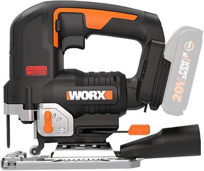 WORX WX542.9 20Volt Profesyonel Kömürsüz Dekupaj Testere (Akü Dahil Değildir)