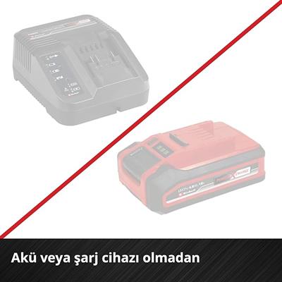 Einhell Akülü Dikey Süpürge TE-SV 18 Li-Solo Power X-Change (Li-Ion, 18V, torbasız, siklon teknolojisi, BOOST modu, 3’lü filtre sistemi) - 2347180