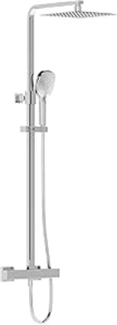 Artema Aquaheat Bliss S 230 A47202 Termostatik Duş Sistemi, Krom
