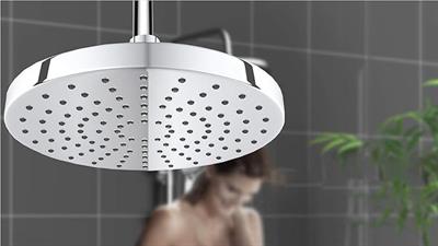 Duş başlığı, duş başlığı, 200 mm, krom, premium duş seti, masaj, duş spreyi