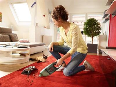 Bosch Akülü El Süpürgesi EasyVac 12 (Akü ve Şarj Cihazı Dahil Değildir, 12 Volt Sistemi, Karton Kutuda)