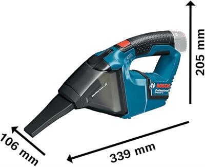 Bosch Professional GAS 12 Akülü Süpürge (12 Volt, SOLO, Hazne hacmi: 0,12 lt)