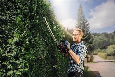 Einhell Akülü Çit Budama GC-CH 1846 Li-Solo Power X-Change (18 V, 46 cm kesim uzunluğu, 15 mm diş aralığı, ergonomik tutamak, akü dahil değildir) - 3410642