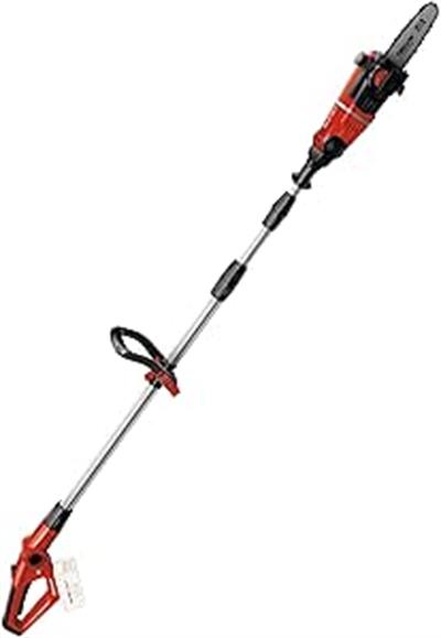 Einhell Akülü Yüksek Dal Budama GE-LC 18 Li T-Solo Power X-Change (Li-Ion, 18 V, 20 cm kılavuz uzunluğu, teleskopik sap, Oregon kılavuz ve zincir, akü ve şarj cihazı dahil değildir) - 3410810