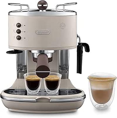 OUTLET Delonghi Icona Vintage Manuel Espresso Makinesi ECOV 311.BG
