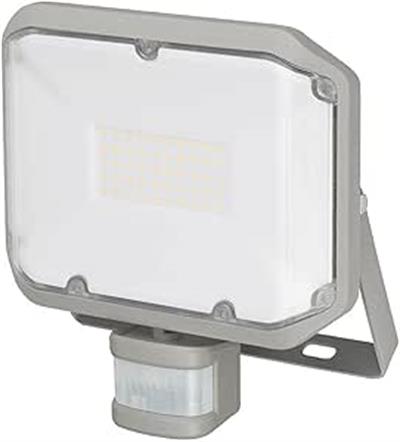 Brennenstuhl LED spot AL 3050 PIR (30 W, 3110 lm, 3000 K, IP44, duvar montajı için LED projektör, hareket sensörlü)