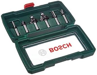 OUTLET Bosch Freze Ucu Seti, Yeşil, 6 Adet