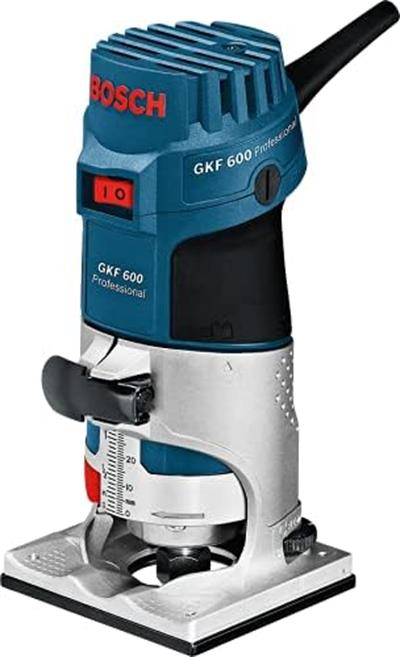 OUTLET Bosch Professional GKF 600 Freze Makinesi (600 W, 33.000 dev/dak, Penset Çapı: 6-8 mm)