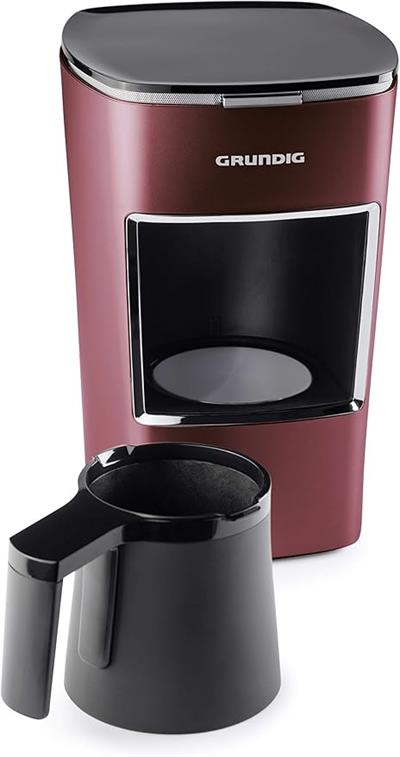 OUTLET Grundig TCM 7610 R Red Brown Kahve Makinesi
