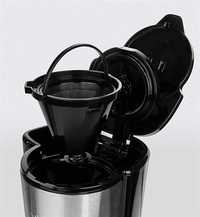 OUTLET Russell Hobbs 24210-56 Mini Kahve Makinesi, Kompakt, 650 Watt, 5 Fincana Kadar, Paslanmaz Çelik, 0,6 Litre