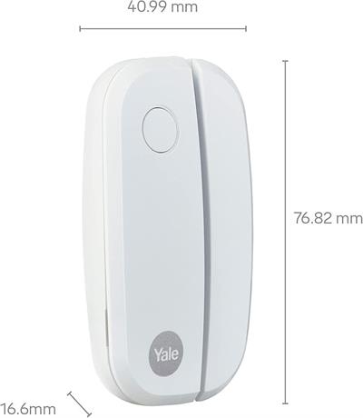 OUTLET Yale AC-DC Sync Alarm Kapı/Pencere Kontağı - Sync Akıllı Ev Alarmı ile Çalışır - Yale Home Uygulamasıyla Kontrol İmkanı