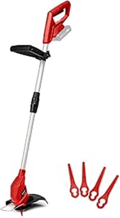 Einhell Akülü Kenar Kesme GC-CT 18/24 Li – Solo Power X-Change (18 V, Li-ion, 24 cm kesme genişliği, ayarlanabilir teleskopik gidon, 20 adet plastik bıçak, Flowerguard, akü dahil değildir) - 3411123