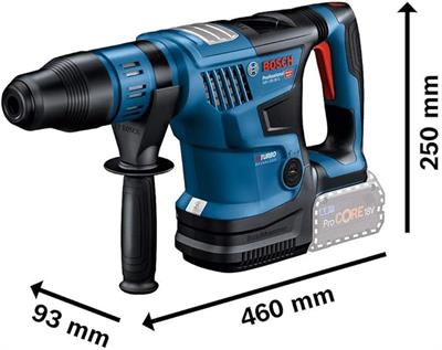 Bosch Professional GBH 18V-36 C Akülü Kırıcı Delici (18 Volt, SOLO, 7 J, Betonda Delme Çapı: 35 mm, Plastik Çanta)
