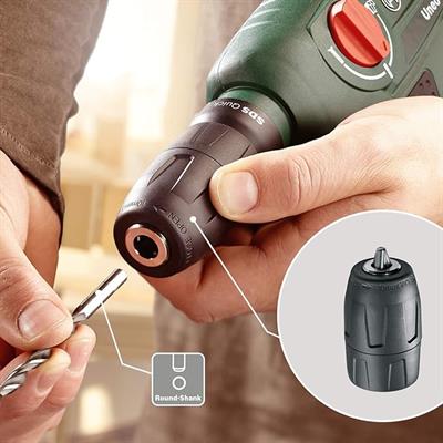 OUTLET Bosch Akülü Kırıcı Delici Uneo 12 (12 Volt Sistemi, Akü ve Şarj Cihazı Dahil Değildir, 8 Parça Aksesuar Ucu Dahildir, Karton Kutuda)