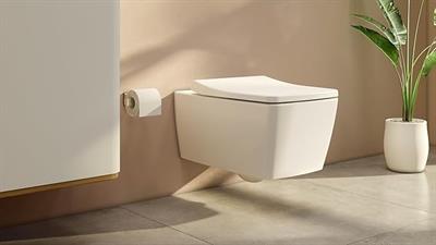 VitrA Metropole 122-003-009 Yavaş Kapanır Slim Klozet Kapağı, Beyaz